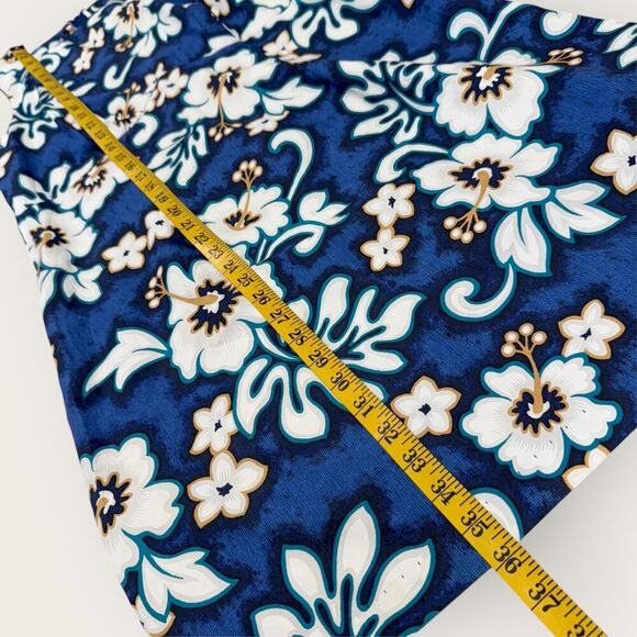 Hilo Hattie Vintage Hawaiian Original USA Sheath Dress Sleeveless Size 12 Floral - Picture 14 of 16